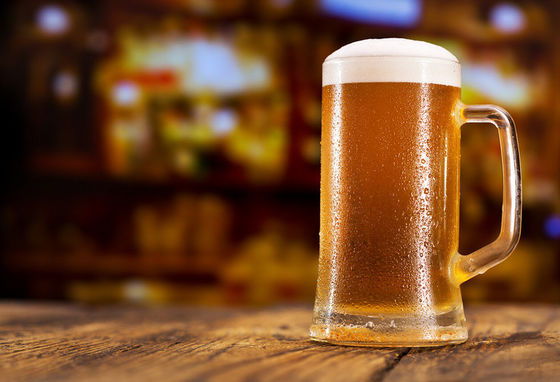 Etched Clear Glass Beer Mug Custom Personalized Beer Glass Dishwasher Safe