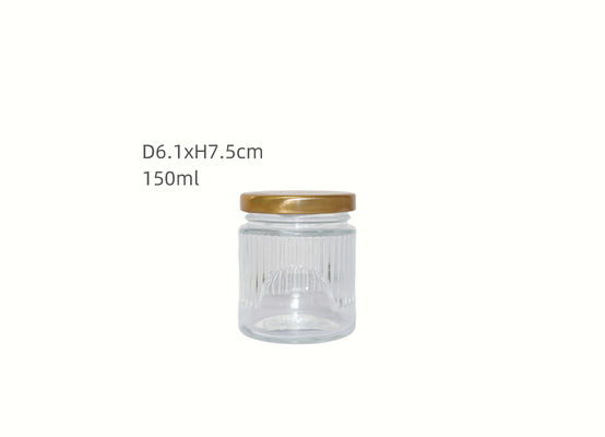 150ml Glass Label We Can Help You Free Design Clear Glass Jars