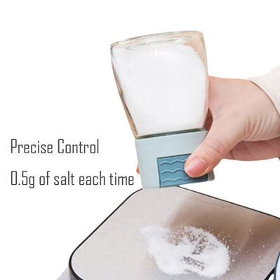 160ml Precise Control 0.5g Of Salt Transparent Glass Spice And Salt Shapers Kitchen