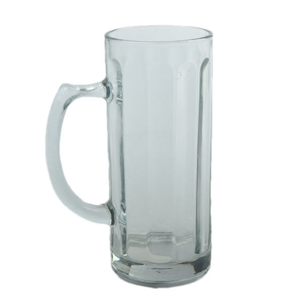 Etched Clear Glass Beer Mug Custom Personalized Beer Glass Dishwasher Safe