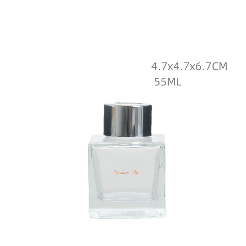 Tailored 55ML Glass Diffuser Bottles Car Glass Perfume Bottle