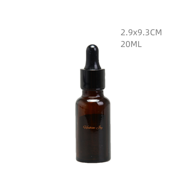 20ML Amber Coloured Glass Reed Diffuser Bottles for Air Freshener