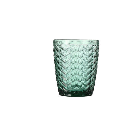 300ml Máy nghiền kính màu xanh lá cây cho sử dụng hàng ngày và tiệc tùng