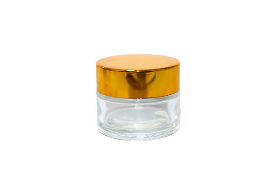 10ML nắp vít kính tròn bình mỹ phẩm mịn
