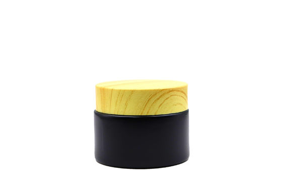 30ML Clear Screw Top Glass Cosmetic Jar cho chăm sóc da cao cấp